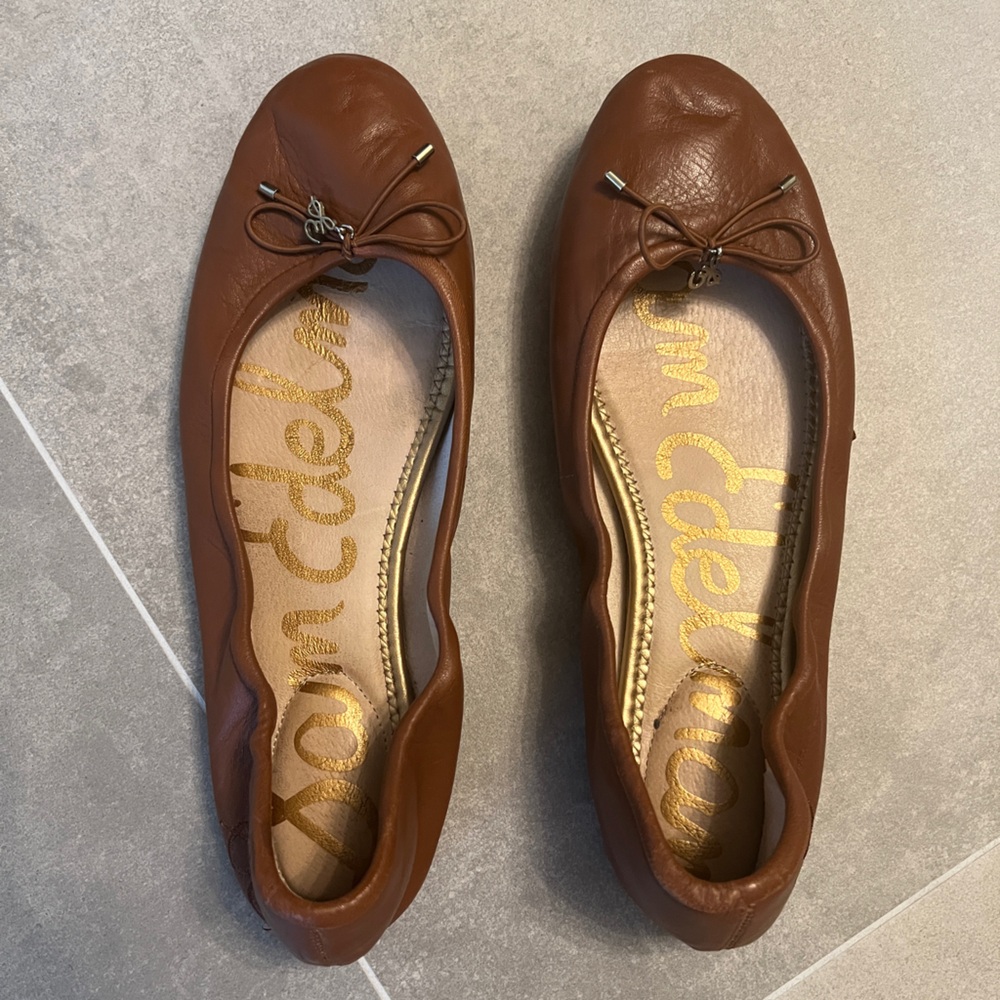 Sam Edelman Felicia Flat - SADDLE LEATHER